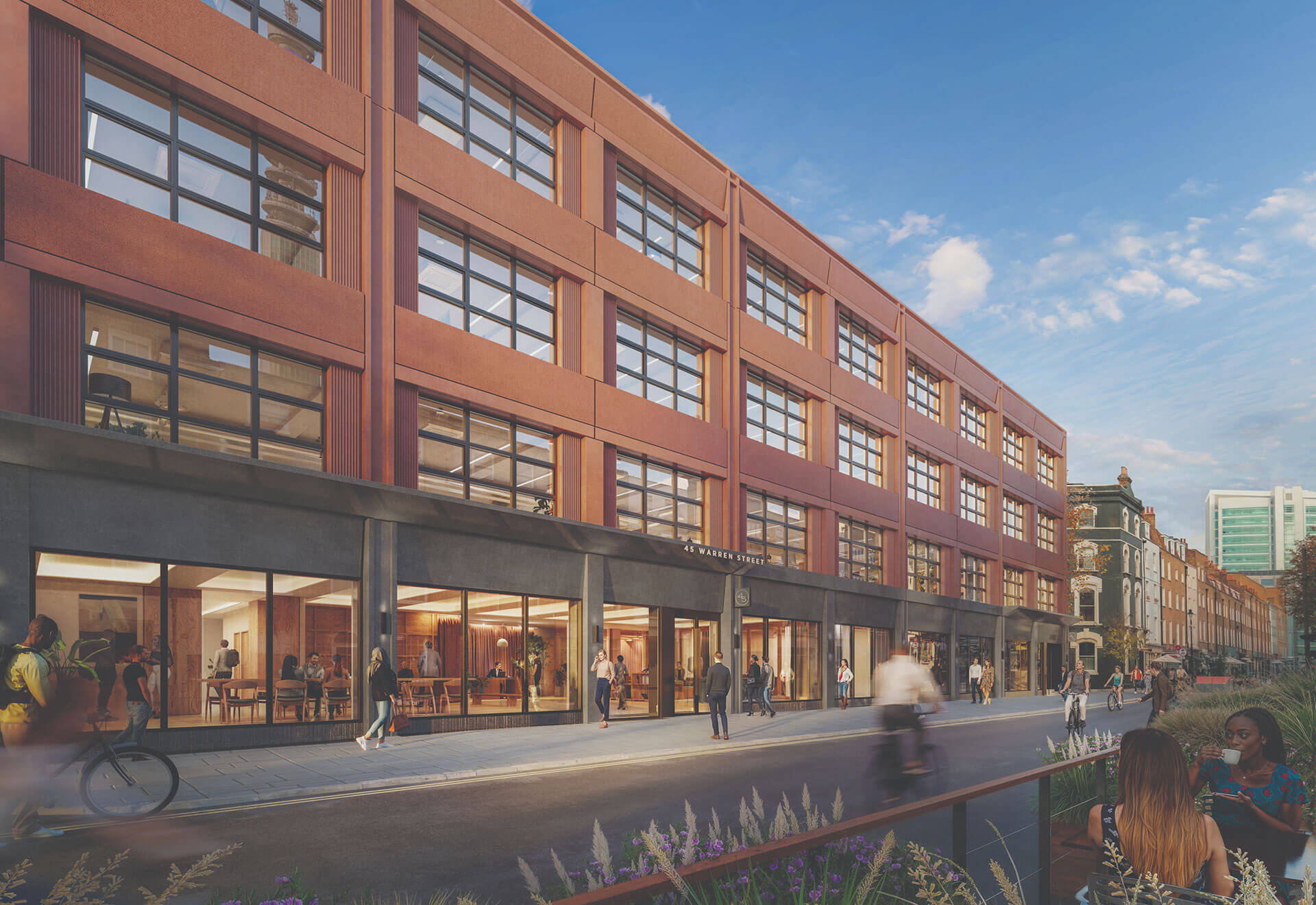 45 Warren Street exterior view